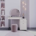 Dior Megapap melamine dressing table in mink color 108x45x130cm.