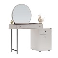 Dior Megapap melamine dressing table in mink color 108x45x130cm.