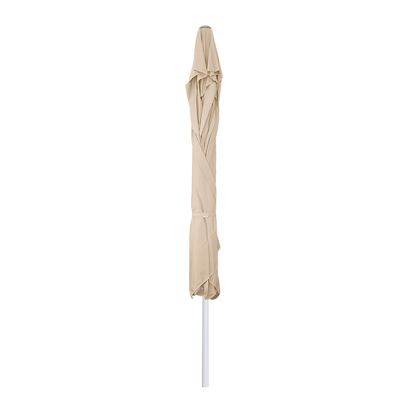 Juno Megapap professional umbrella aluminium frame fabric in ecru color 3,5x3,5m