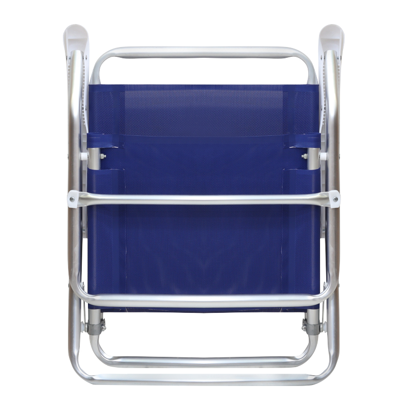 Alu Megapap aluminum beach chair in blue color 54x52x80cm.
