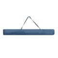 Malibu Megapap Aluminum beach umbrella with UPF 50+ protection, silver - blue color, Ø2m