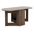 Winslet Megapap expanding table in walnut color 34(63+63)x80x76cm.