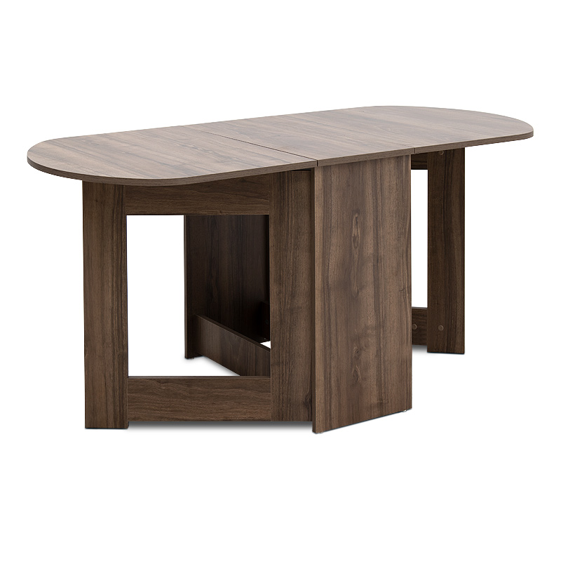 Winslet Megapap expanding table in walnut color 34(63+63)x80x76cm.