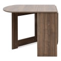 Winslet Megapap expanding table in walnut color 34(63+63)x80x76cm.