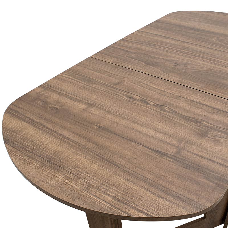 Winslet Megapap expanding table in walnut color 34(63+63)x80x76cm.