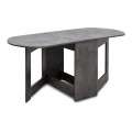 Winslet Megapap expanding table in anthracite color 34(63+63)x80x76cm.