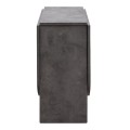 Winslet Megapap expanding table in anthracite color 34(63+63)x80x76cm.