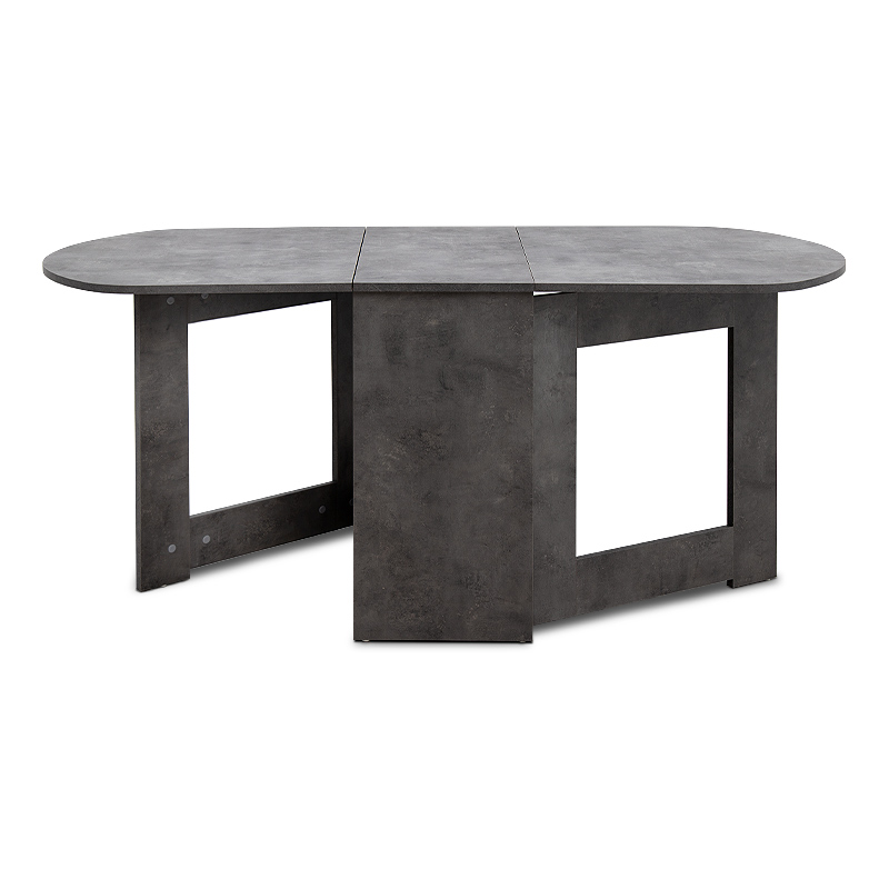 Winslet Megapap expanding table in anthracite color 34(63+63)x80x76cm.