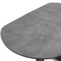 Winslet Megapap expanding table in anthracite color 34(63+63)x80x76cm.