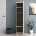 Ricardo Megapap melamine wardrobe in oak color 40x51,8x181cm.