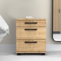 Roco Megapap melamine night stand in oak color 40x39x57cm.