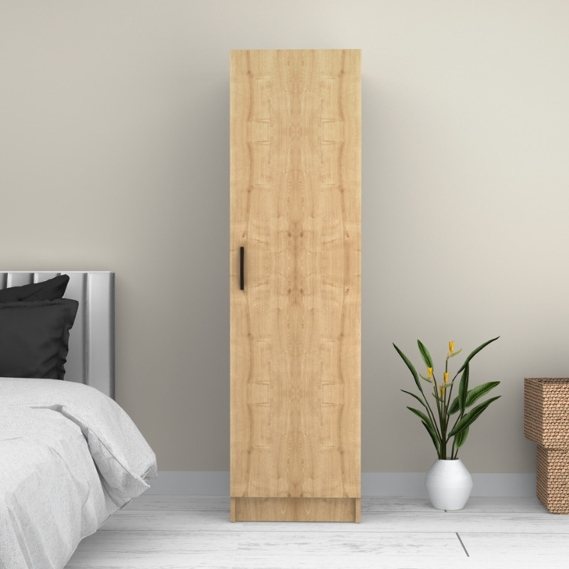 Victoria Megapap melamine wardrobe in oak color 50x60x181cm.