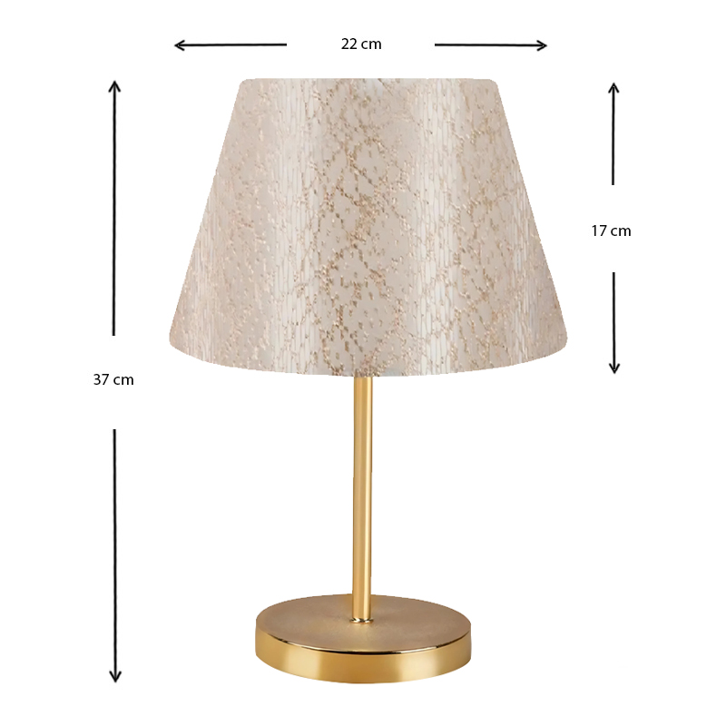 Rosenthal Megapap fabric/Pvc/chrome in golden color 22x17x37cm.