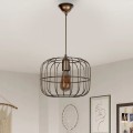 Cassie Megapap metallic ceiling light in gold color Ø25x60cm.