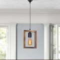 Esela Megapap wooden ceiling light in natural color 16x4x70cm.