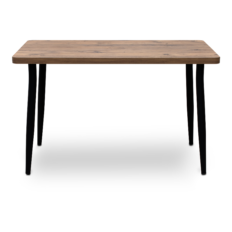 Levico Megapap Mdf/metallic table in acacia color 130x75x75cm.