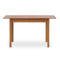 Bergen Megapap table solid wood expandable in walnut color 120/150x68x77cm.
