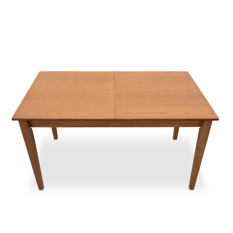 Adare Megapap table solid wood expandable in walnut color 140/180x78x77cm.