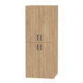 Millay Megapap melamine bathroom - laundry machine cabinet in sapphire oak color 70x70x180cm.