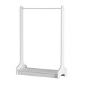 Έπιπλο εισόδου Belgum Megapap χρώμα λευκό 87,3x35x128εκ.