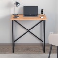 Verne Megapap metal - melamine study desk in pine oak color 75x52x73.8cm.