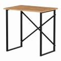 Verne Megapap metal - melamine study desk in pine oak color 75x52x73.8cm.