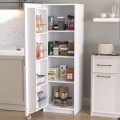 Altay Megapap melamine kitchen/bathroom cabinet in white color 48,9x44,1x155,5cm.