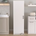 Altay Megapap melamine kitchen/bathroom cabinet in white color 48,9x44,1x155,5cm.