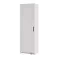 Altay Megapap melamine kitchen/bathroom cabinet in white color 48,9x44,1x155,5cm.