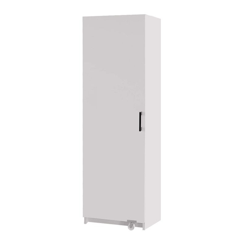 Altay Megapap melamine kitchen/bathroom cabinet in white color 48,9x44,1x155,5cm.