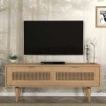 Sirona Megapap melamine TV stand in sapphire color 140x30x55cm.