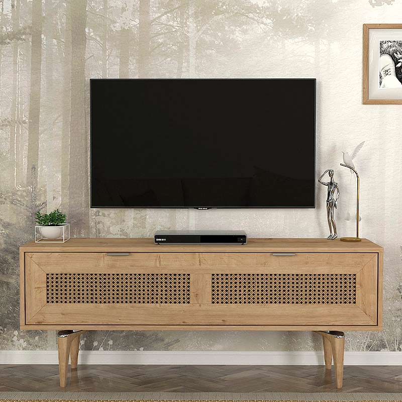Sirona Megapap melamine TV stand in sapphire color 140x30x55cm.