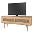 Sirona Megapap melamine TV stand in sapphire color 140x30x55cm.