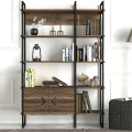Eduardo Megapap metal - melamine in walnut color 120x39x180cm.