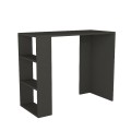 Netenia Megapap melamine desk in anthracite color 90x40x74cm.