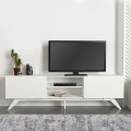Έπιπλο τηλεόρασης Jarvis Megapap χρώμα λευκό 180x31,3x58εκ.
