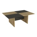 Venita Megapap melamine coffee table in sapphire - anthracite color 90x60x33.8cm.