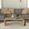 Regnar Megapap melamine coffee table in sapphire oak color 100.6x55x31.8cm.