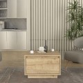 Pura Megapap melamine coffee table in sapphire oak color 60x60x40cm.