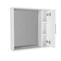 Melamine bathroom mirror Deal Megapap color white 65x15.3x65cm.