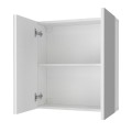 Melamine bathroom mirror Binary Megapap color white 60x17.2x65cm.