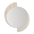 Sevilla Megapap melamine mirror in sandstone - travertine color 59.2x2.2x69cm.