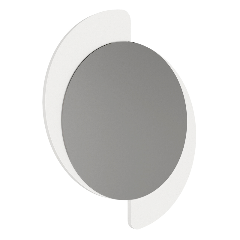 Sevilla Megapap melamine mirror in white color 59.2x2.2x69cm.