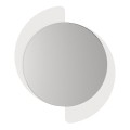 Sevilla Megapap melamine mirror in white color 59.2x2.2x69cm.