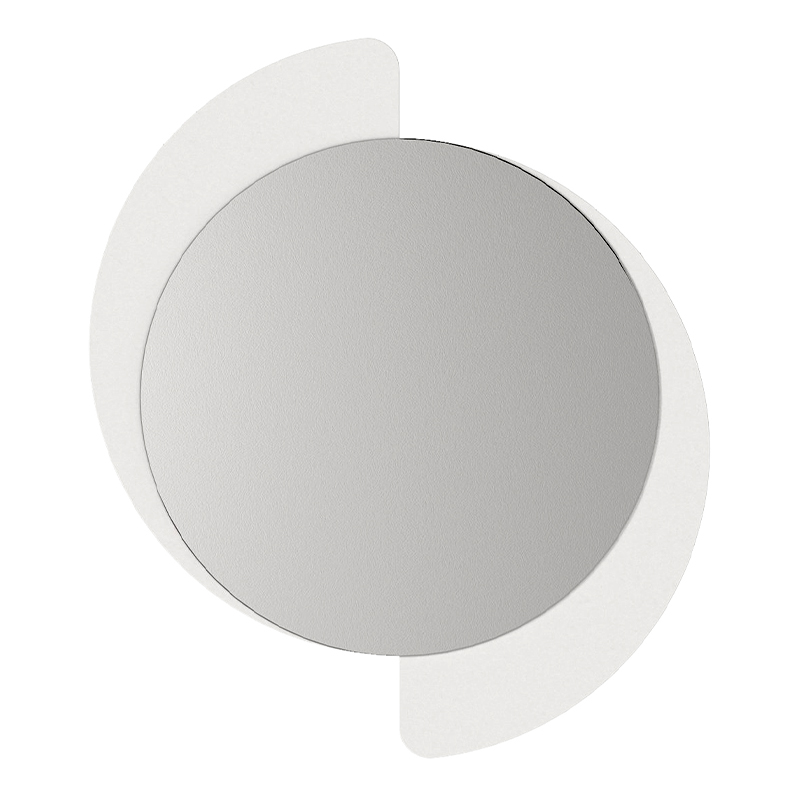Sevilla Megapap melamine mirror in white color 59.2x2.2x69cm.