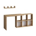 Blake Megapap melamine working desk in oak color 145x45x74cm.