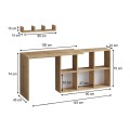 Blake Megapap melamine working desk in oak color 145x45x74cm.