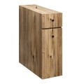 Calencia Megapap melamine bathroom cabinet in oak color 20x60x55cm.