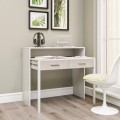 Nena Megapap melamine console / desk in white color 99x36/58x88cm.