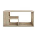 Rodom Megapap melamine coffee table in travertine color 80x50x40cm.